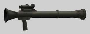 Rocket Launcher in-game render